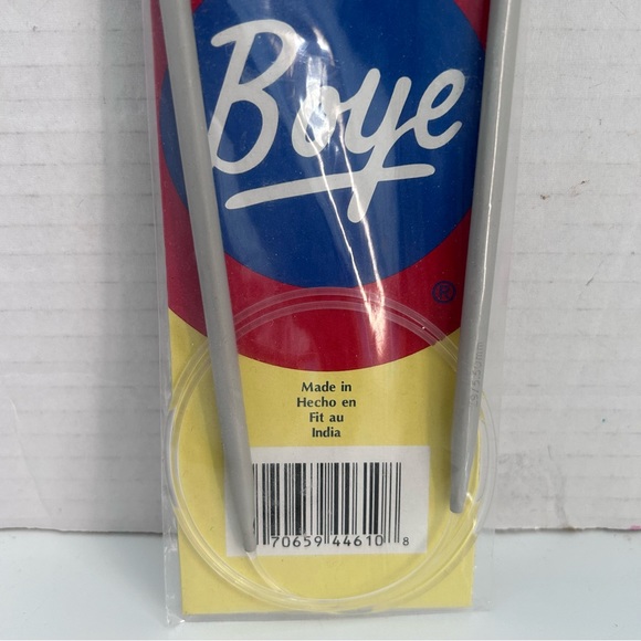 Wrights (#6214-I) Boye Cro-Hook Flexible Needle Size #5.5 mm Crochet Knitting - Picture 3 of 3